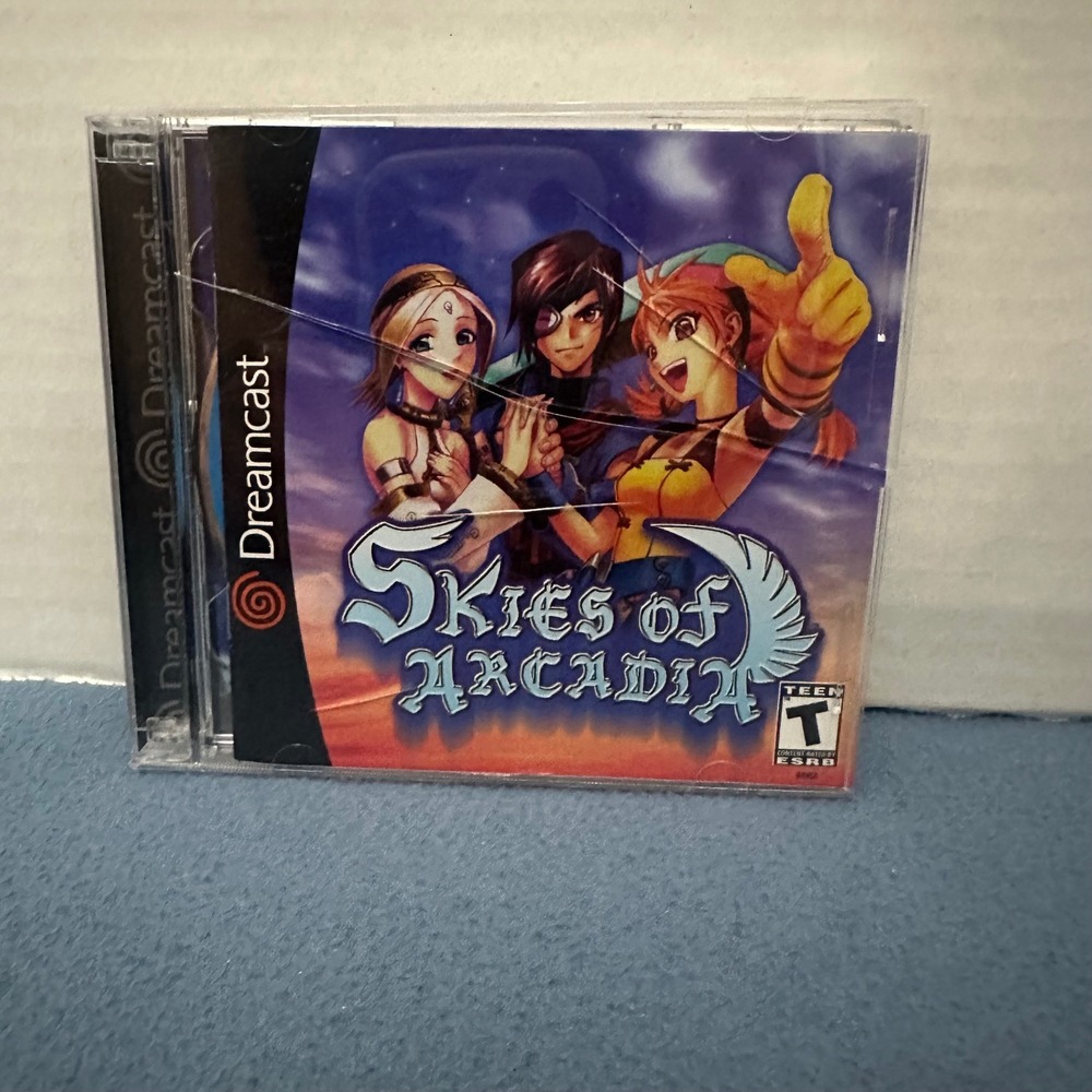 Skies of Arcadia Sega Dreamcast 2000 RPG 2-Disc Set with Manual 51052